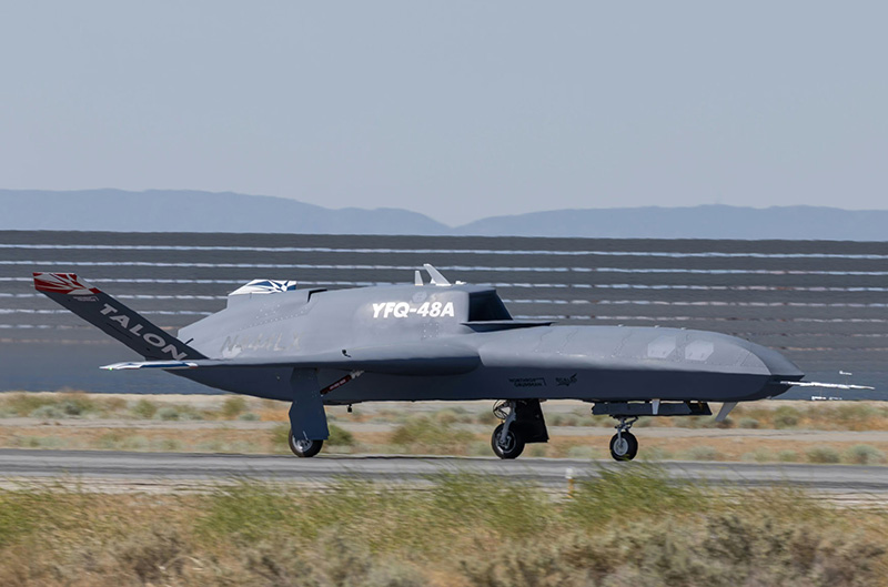 Touchstone Advanced Composites Partnering with Northrop Grumman on YFQ-48A Talon Blue CCA